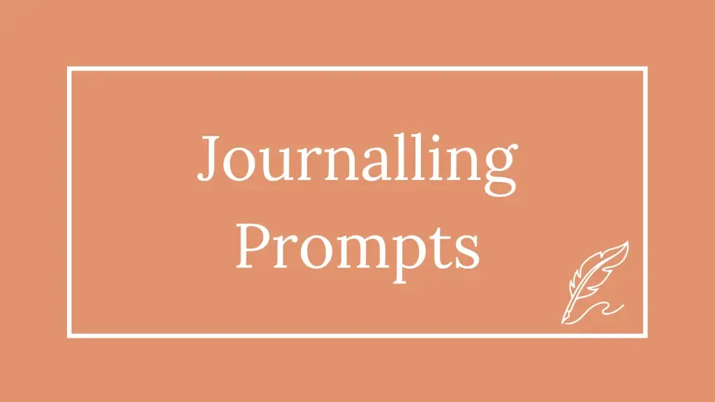 Journalling Prompts title graphic